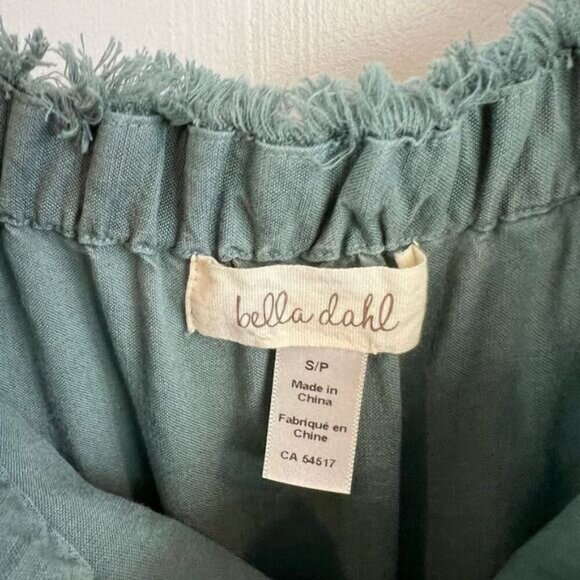 Bella Dahl Teal Strapless Jumpsuit - Picture 6 of 6